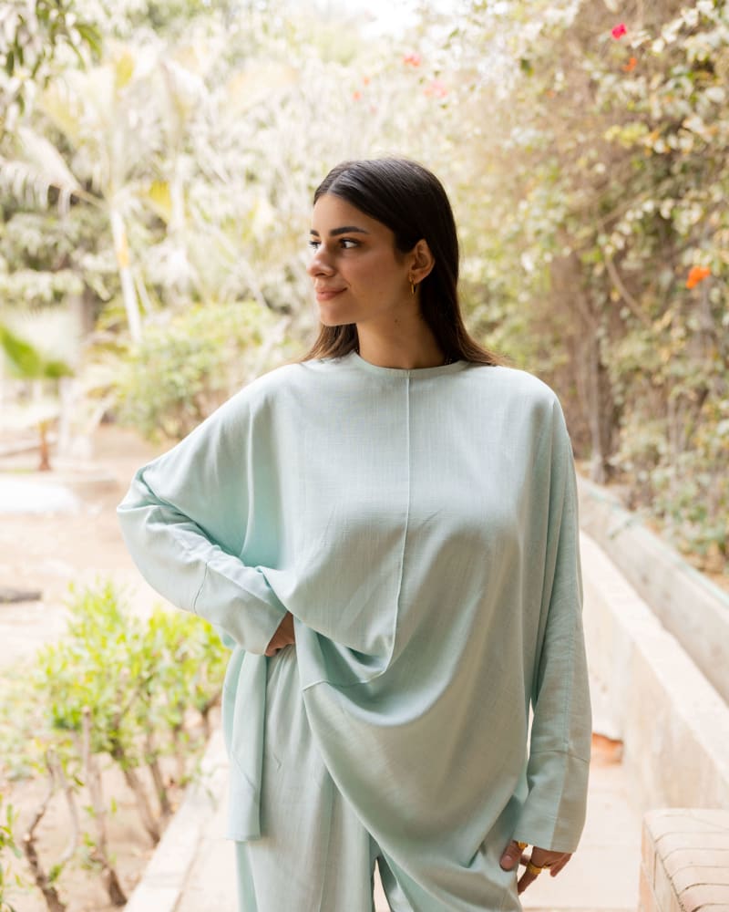 Sophia top - icy mint