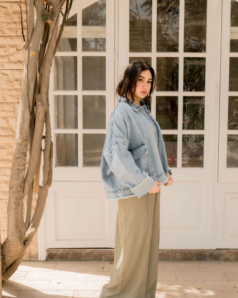 Flowy pants - olive 
