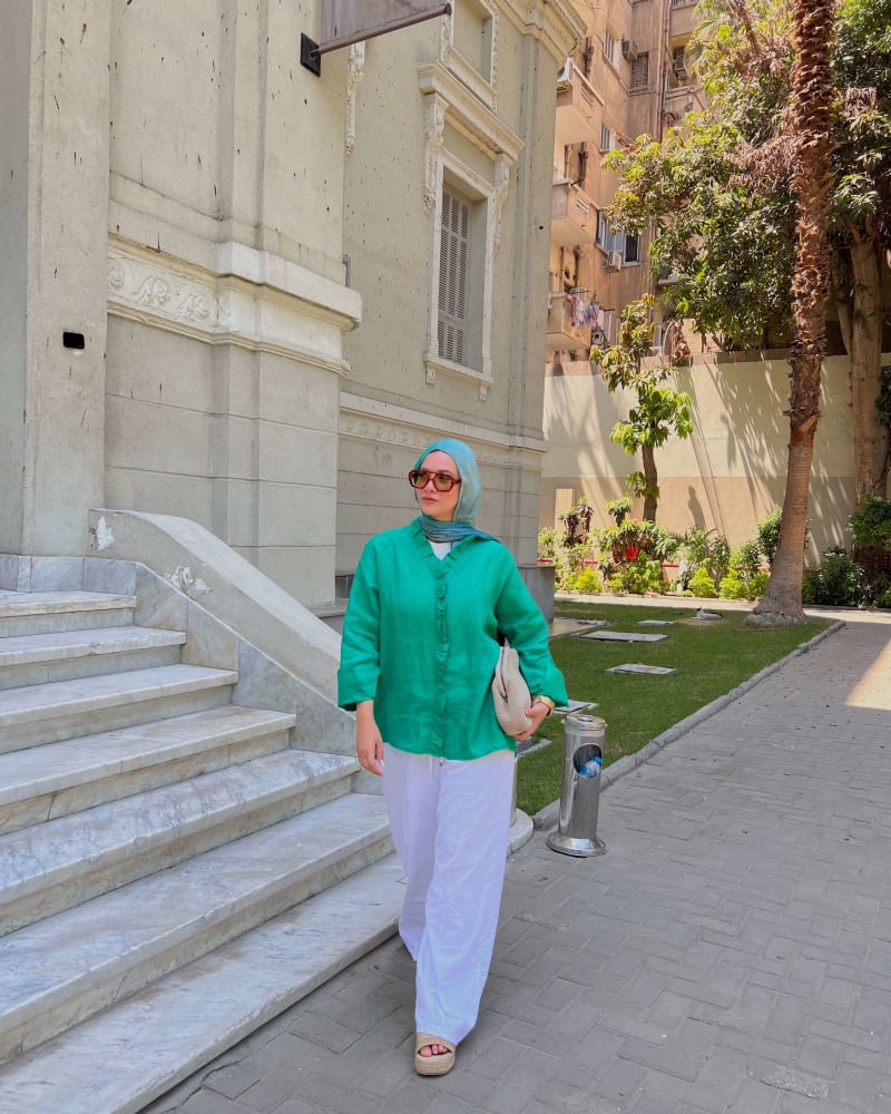 Emerald breeze shirt