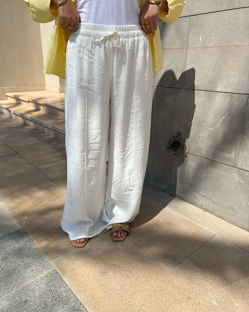 Flowy  pants -  white 