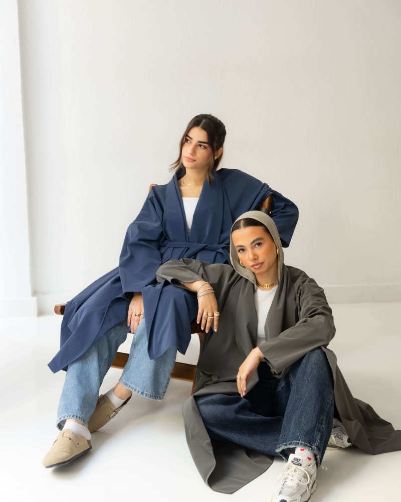 The waterproof coat-Navy