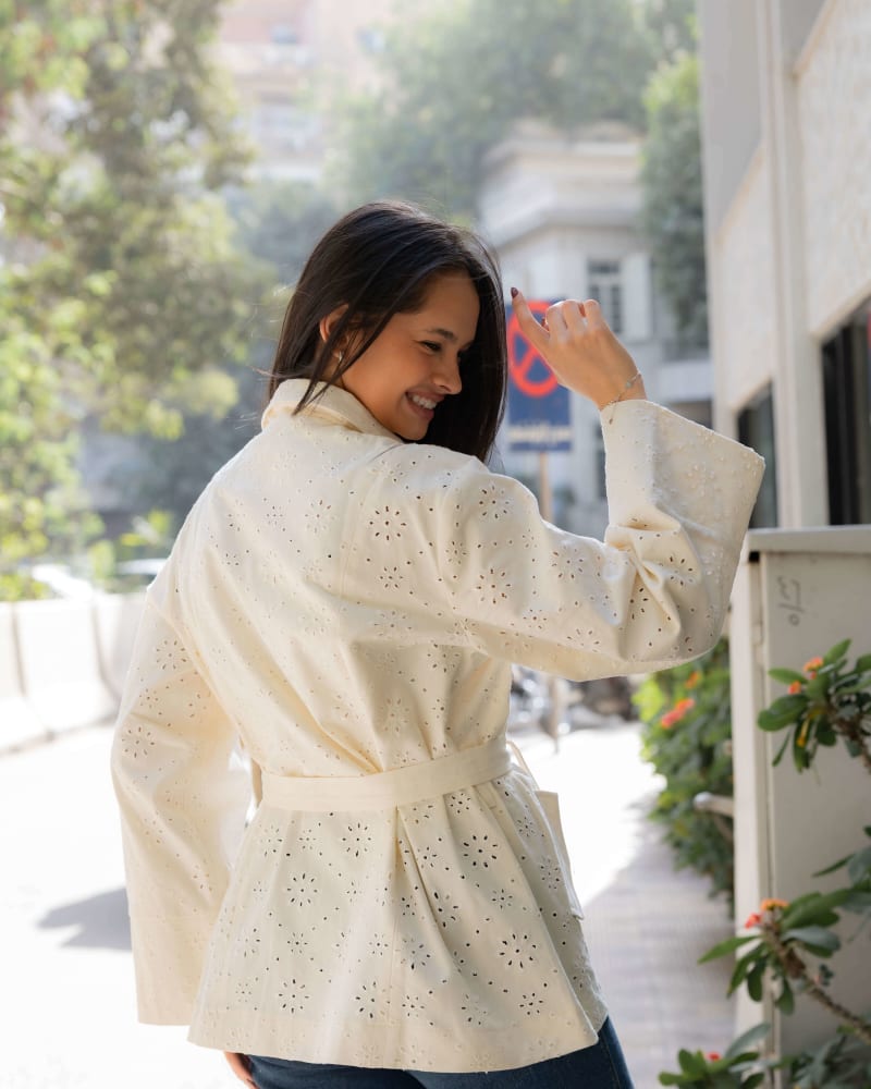 Broderie Anglaise jacket