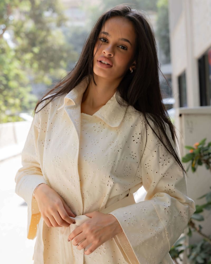 Broderie Anglaise jacket