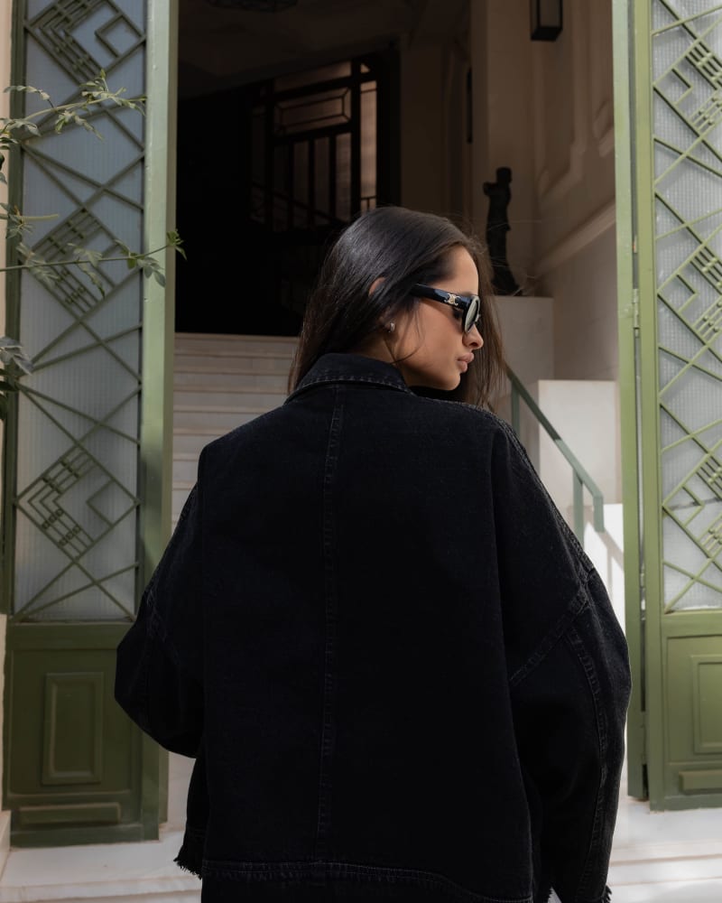 Denim Jacket – Washed Black