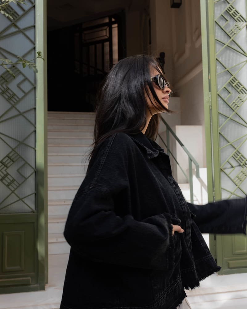 Denim Jacket – Washed Black