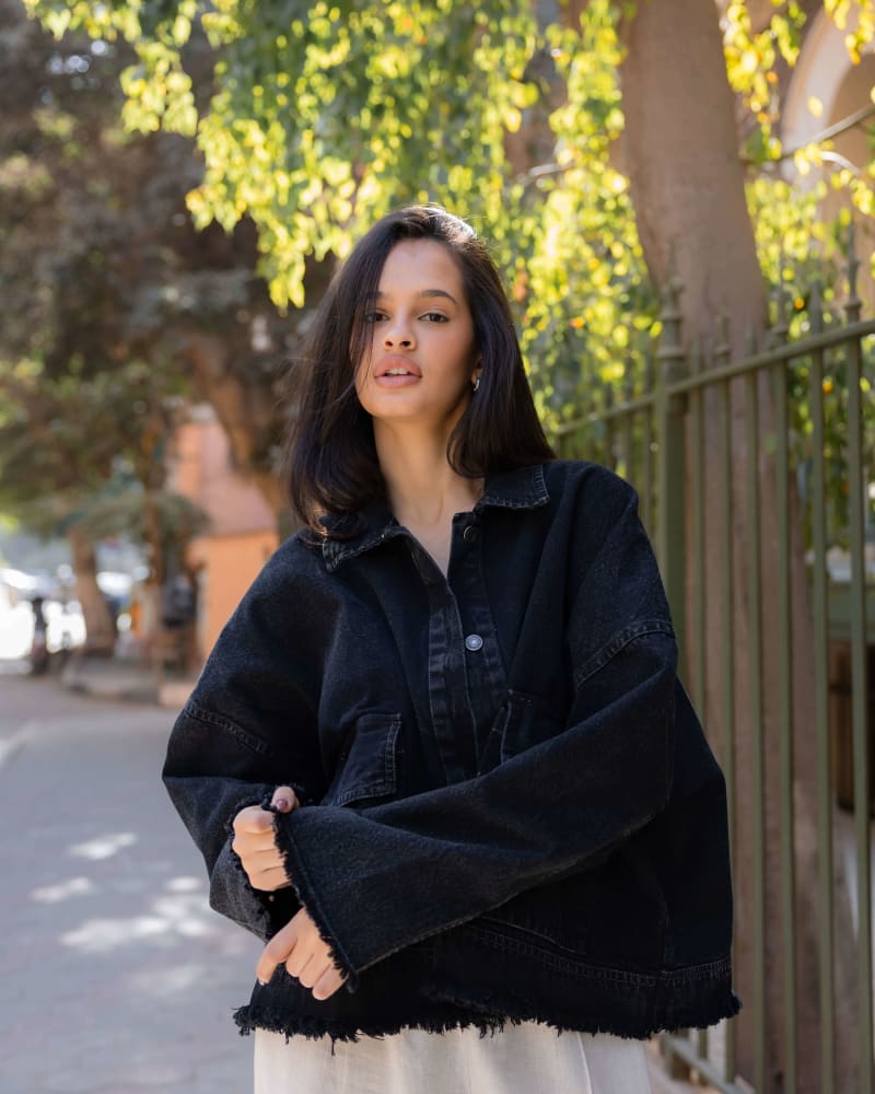 Denim Jacket – Washed Black