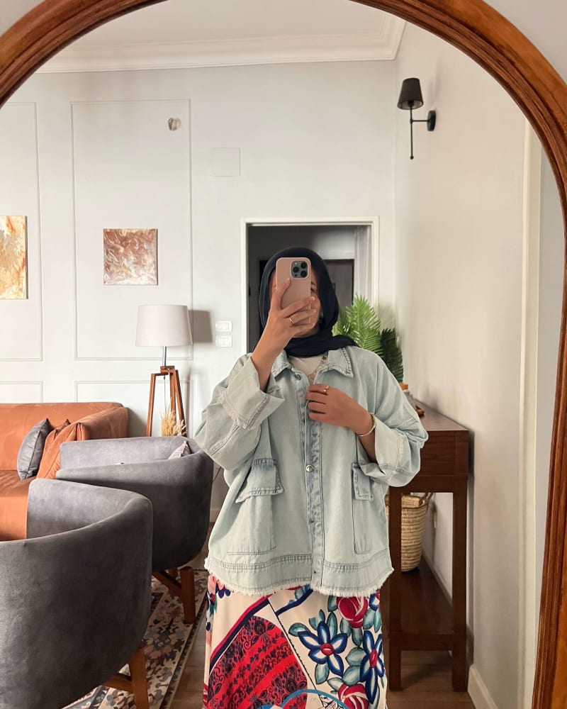 Denim jacket-ice blue 