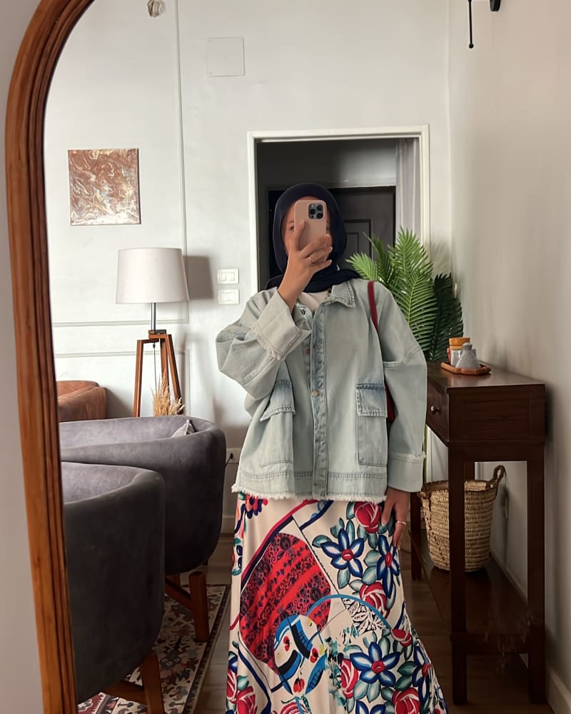 Denim jacket-ice blue 